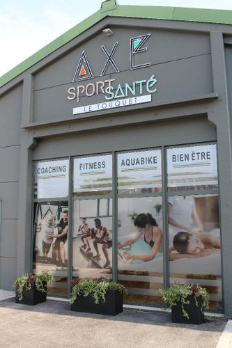 Façade d'AXE Sport Santé au Touquet-Paris-Plage